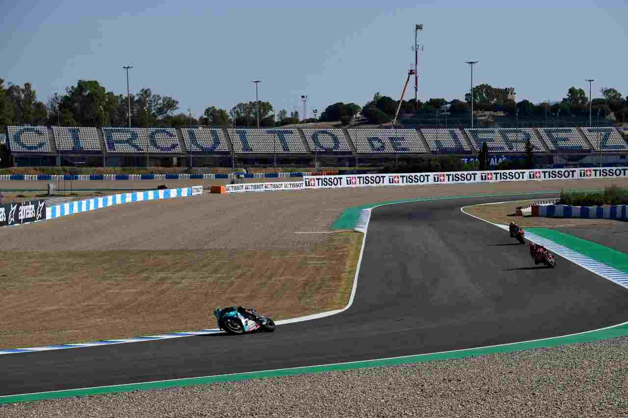 MotoGP, Marquez il più veloce nel warm up di Jerez