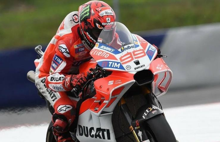 Ritorno Lorenzo Ducati