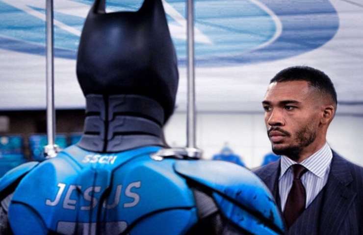 Juan Jesus versione Batman 