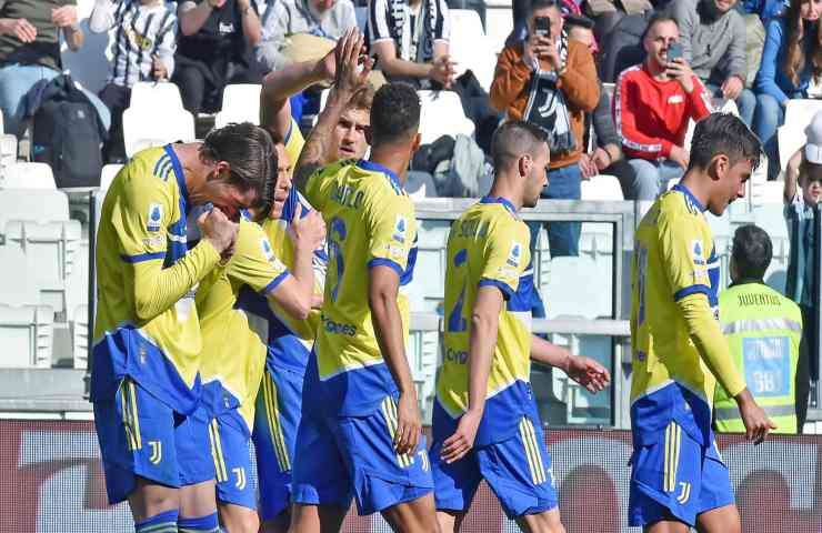 Juventus gol 3 colpi