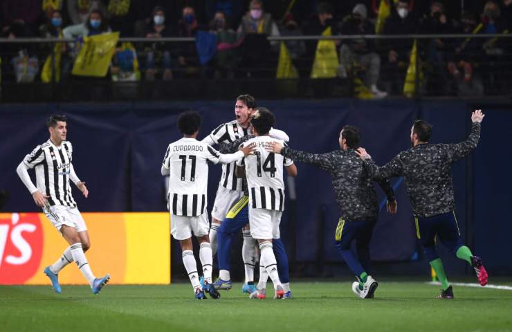 Juventus Villareal champions league
