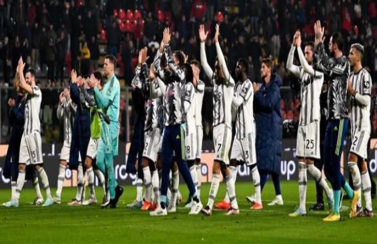 Juventus squadra infortunio 