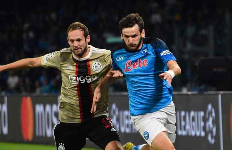 Napoli-Ajax pagelle tabellino