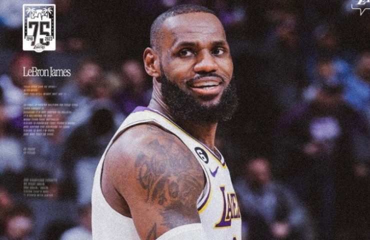 LeBron James 40 punti 