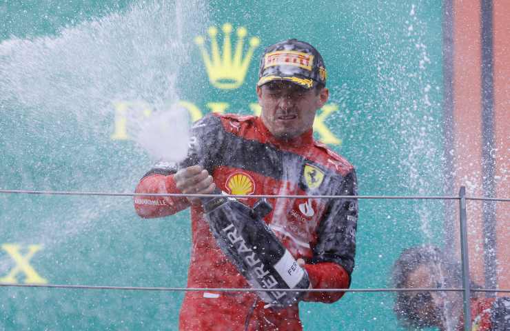 Formula 1 confessione Charles Leclerc