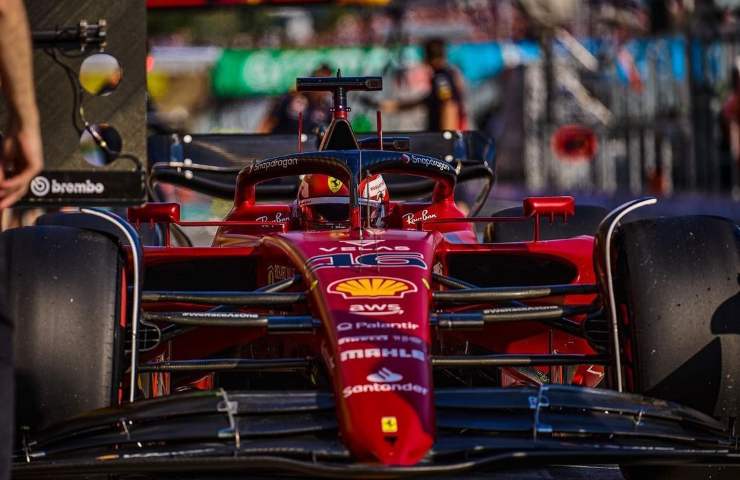 Formula 1 avvertimento Charles Leclerc