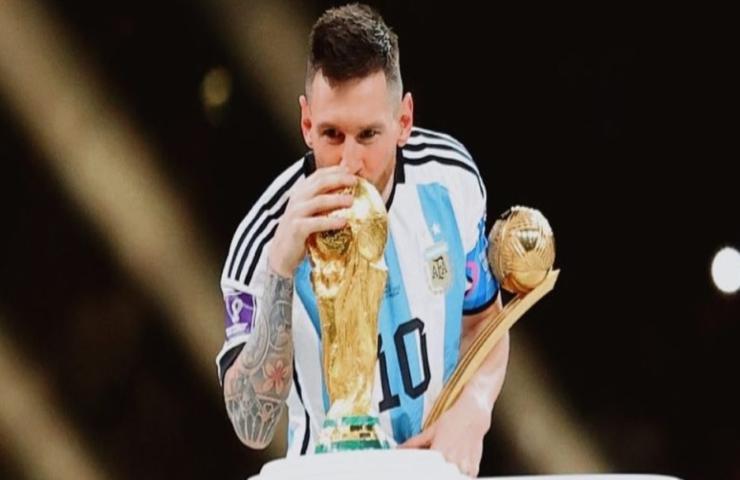 Leo Messi assist bambino