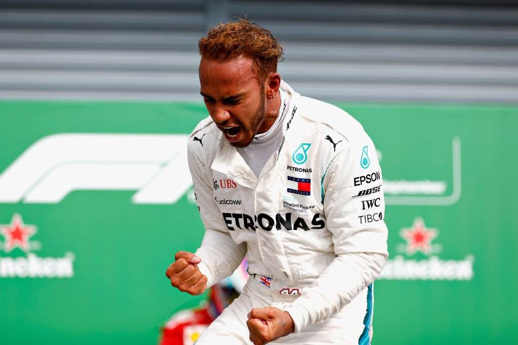 Lewis Hamilton nel Gp di Sochi