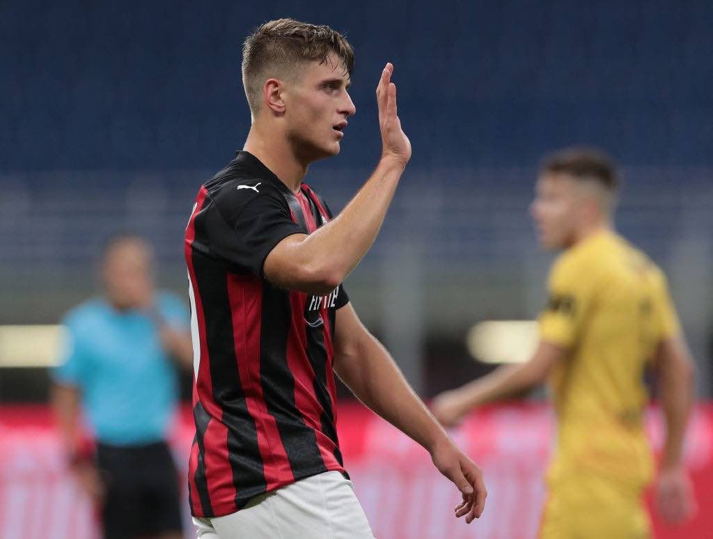 Lorenzo Colombo il più giovane rossonero a segnare in competizioni europee