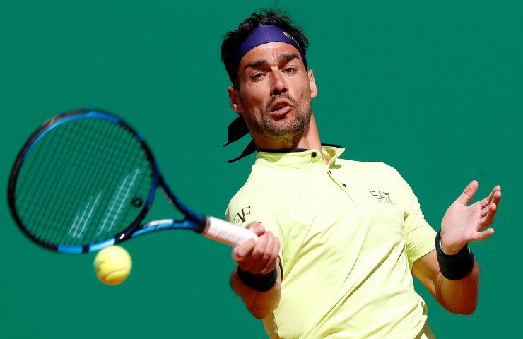 Fognini infortunio