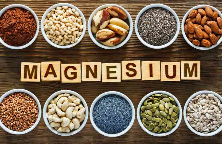 magnesio benefici proprietà alimenti 