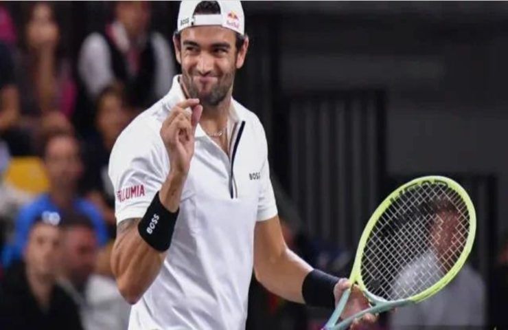 Berrettini miglior servizio Sinner