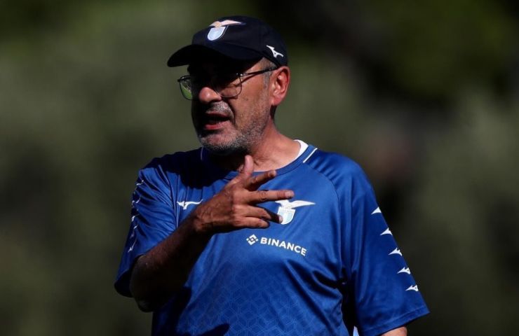 Maurizio Sarri squalifica Milinkovic Savic Roma-Lazio