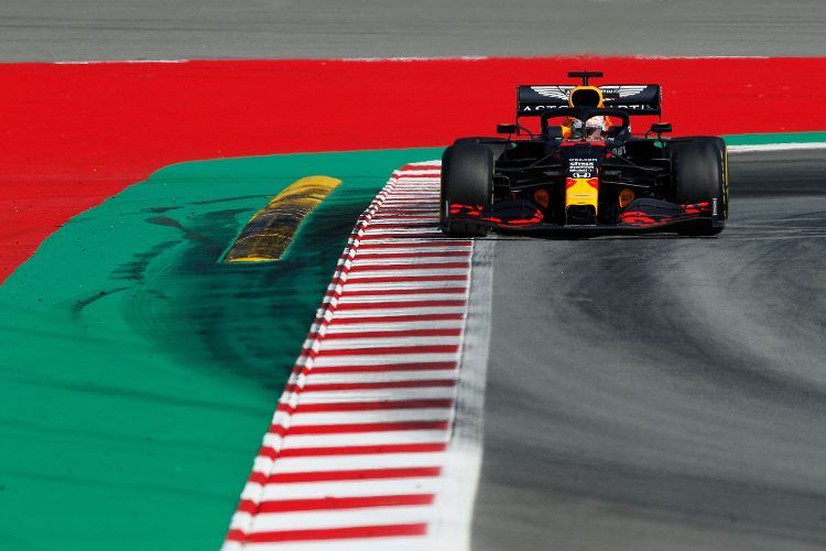 Max Verstappen alle prove libere del Gp d'Austria