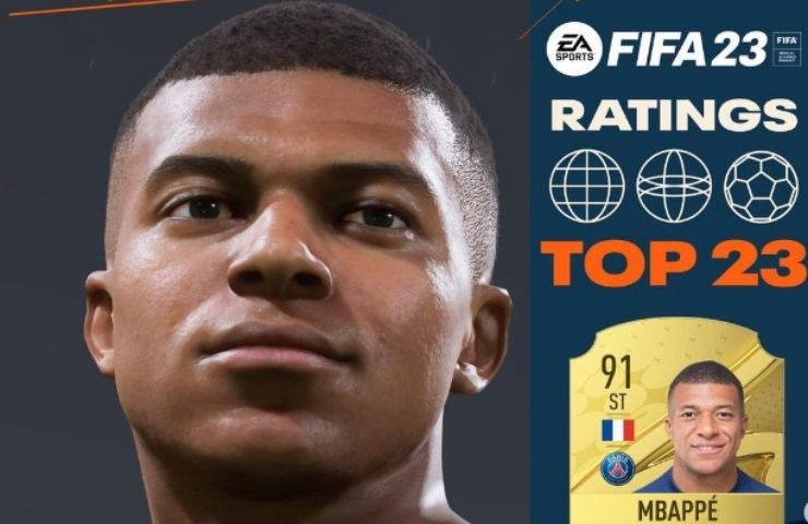 Mbappè fifa top rating