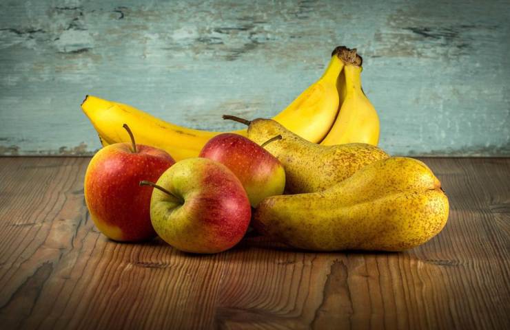 frutta porzioni da mangiare giorno