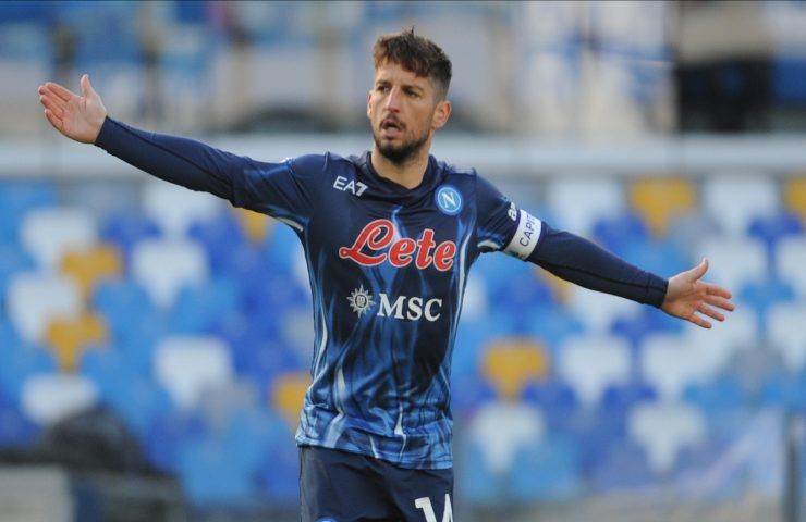 Valzer punte Serie A Dries Mertens