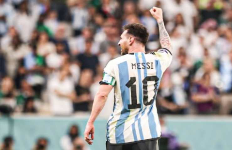 Leo Messi gol 3-2 da annullare