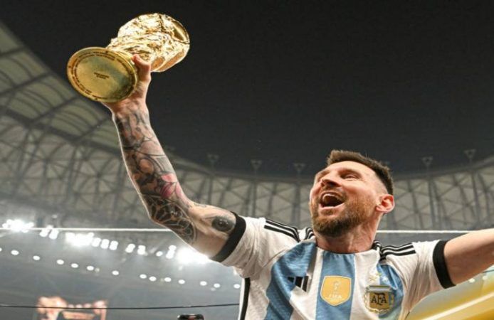 Leo Messi Coppa del Mondo