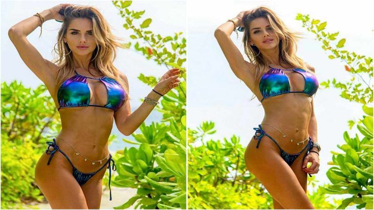 Michela Persico, “Giocate a bocce sulla sabbia?”, Il costume non riesce a contenerle, che roba! FOTO Michela Persico, “Giocate a bocce sulla sabbia?”, Il costume non riesce a contenerle, che roba! FOTO