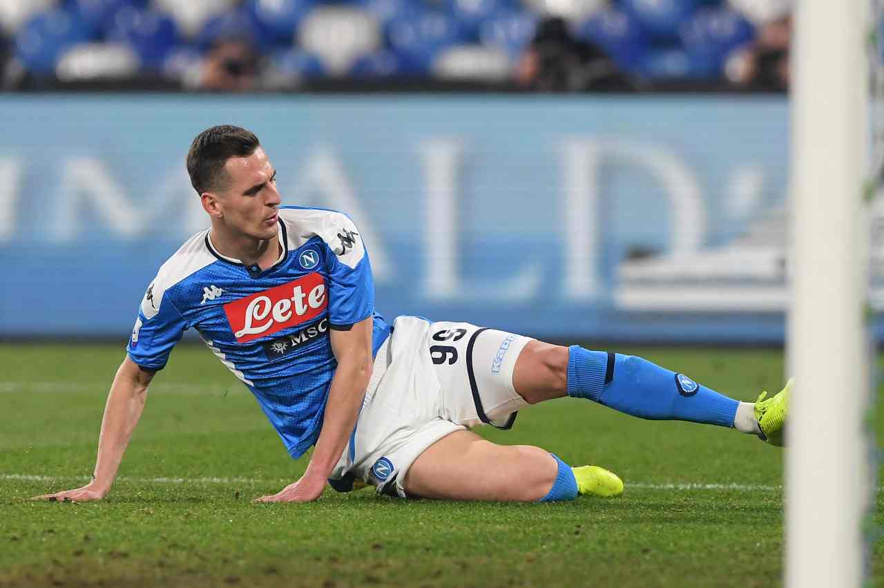 Calciomercato Napoli | Milik rifiuta due squadre, resterà in tribuna fino a gennaio