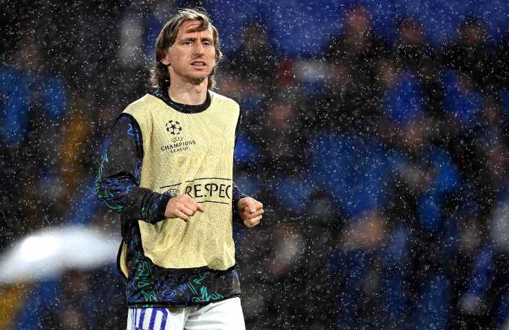 Modric firma Luka Modric