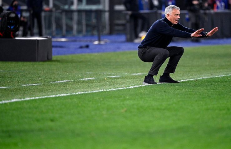 José Mourinho voti tabellino Roma-Udinese