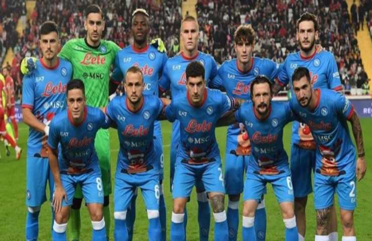 Napoli line up cambio ruolo big