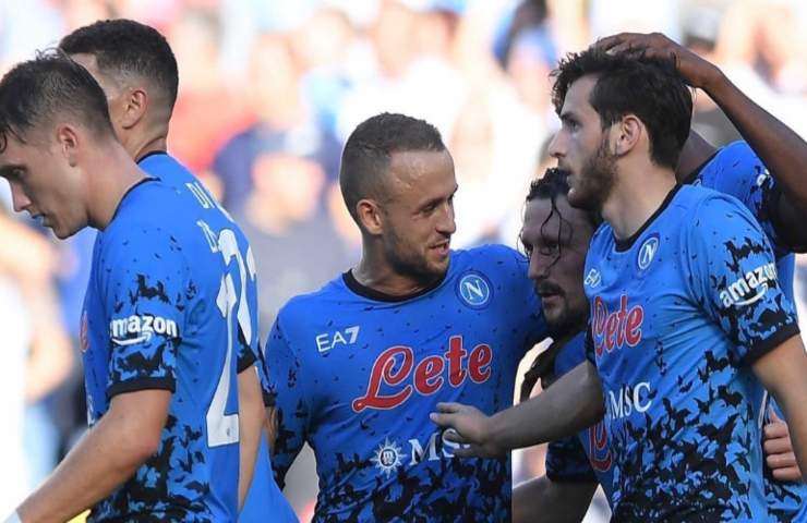 Napoli gol voti tabellino Napoli-Sassuolo