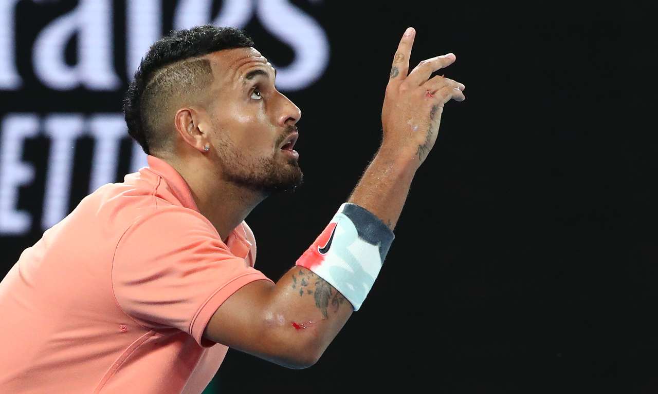 Nick Kyrgios: "Rispetto per le vittime del Covid"