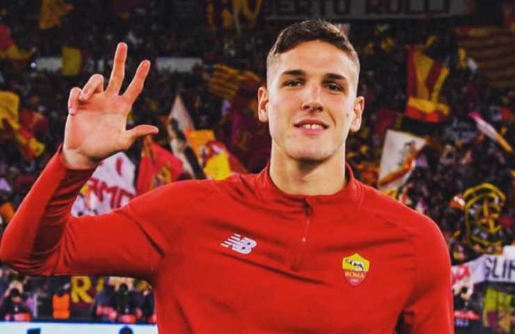 Nicolo Zaniolo fuori rosa Roma