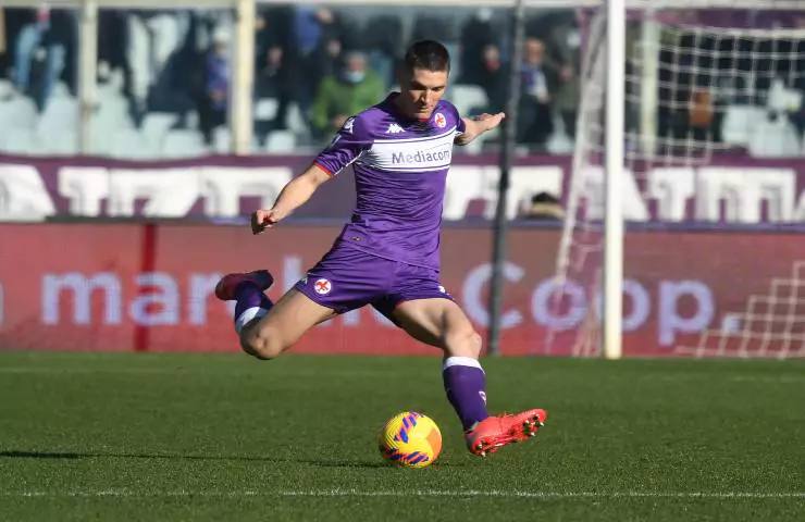 Fiorentina infortunio Nikola Milenkovic mercato