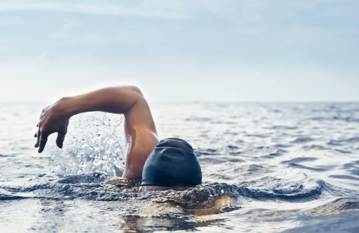 nuoto mare allenamento