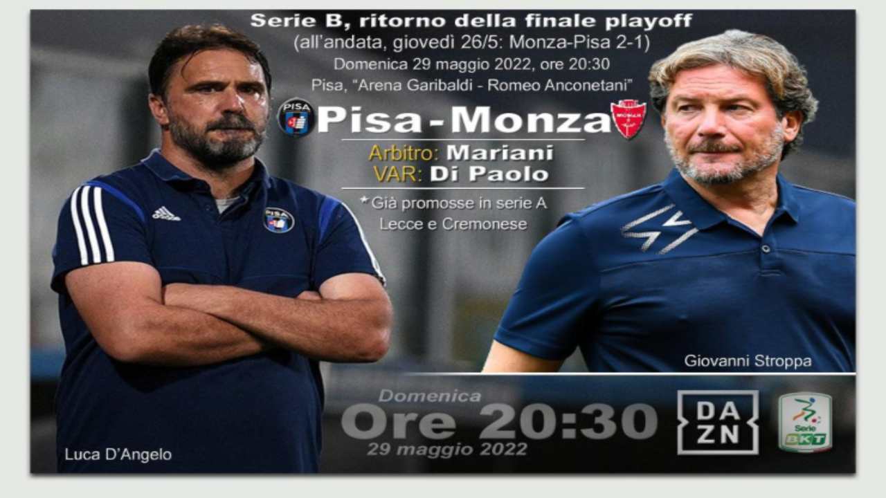 Monza Pisa finale play off