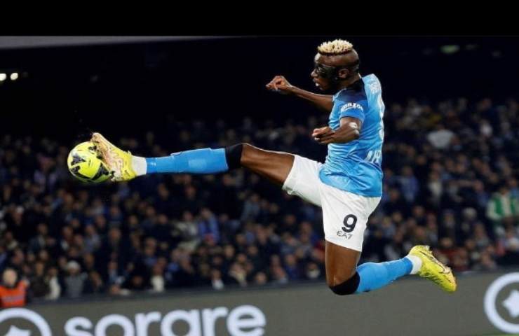 Victor Osimhen sostituti Napoli