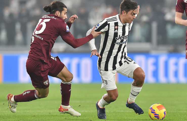 Juventus Dybala Allegri lite