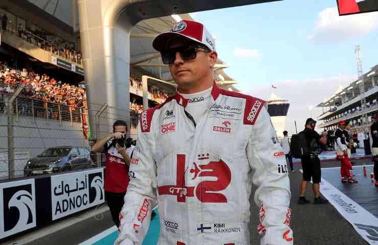 Kimi Raikkonen affossa Formula 1