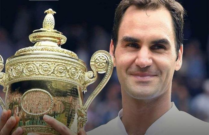 Federer ritorno Wimbledon Royal Box standing ovation