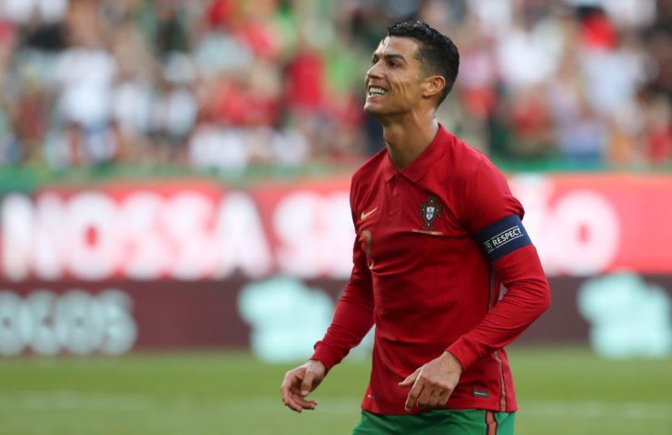 Cristiano Ronaldo addio United Serie A