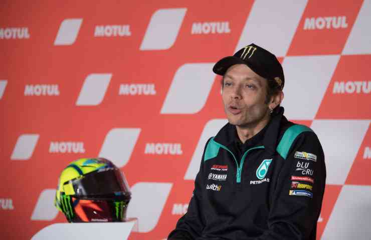 Valentino Rossi presente Valencia