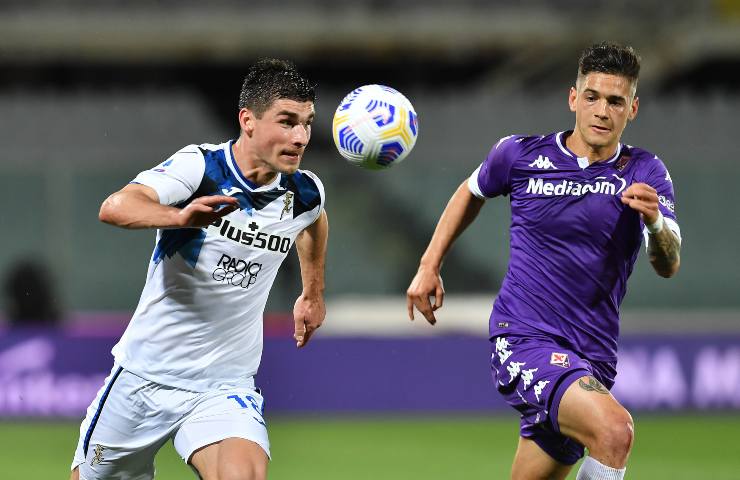 Ruslan Malinovskyi in Fiorentina-Atalanta