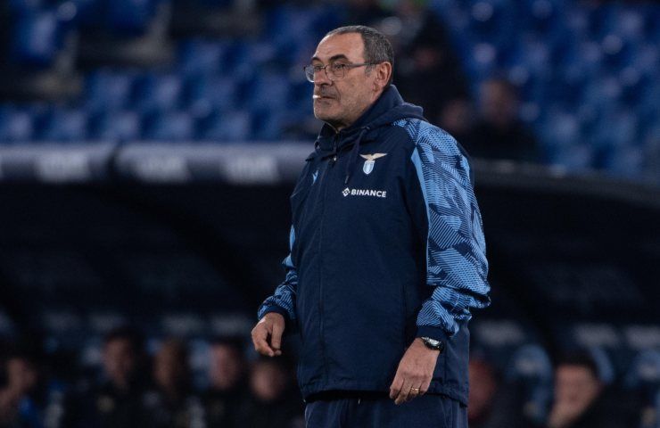 Maurizio Sarri squalifica Milinkovic Savic Roma-Lazio