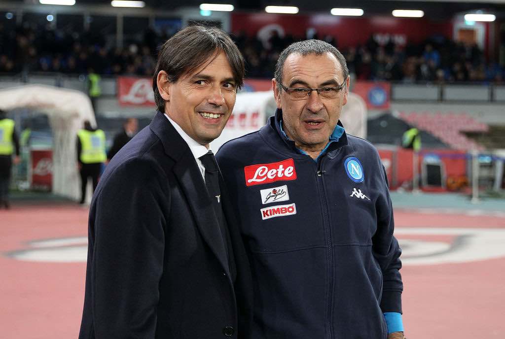 Sarri tecnico della Juventus e Inzaghi allenatore della Lazio
