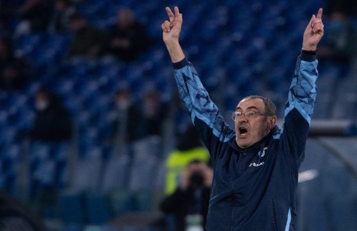 Maurizio Sarri Lazio calciomercato Milik