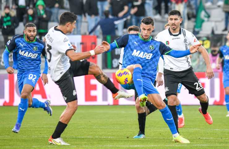 Sassuolo-Spezia dove vederla info tv probabili formazioni