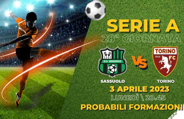 Sassuolo Torino probabili formazioni