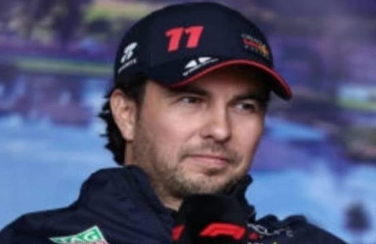 Sergio Perez ultimo in griglia di partenza