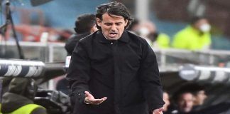 Simone Inzaghi voti tabellino Inter-Fiorentina