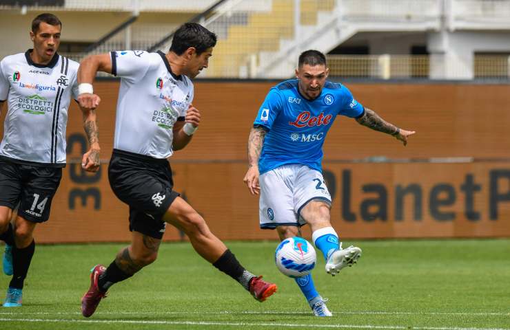 Spezia-Napoli tabellino pagelle