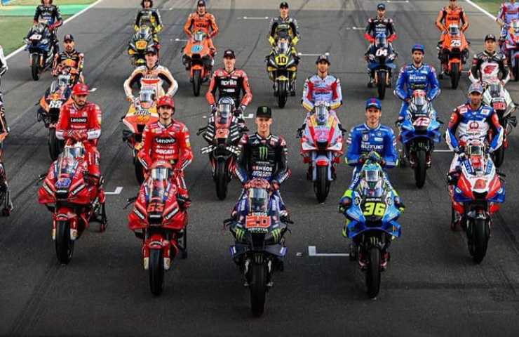 Sprinte Race in moto gp